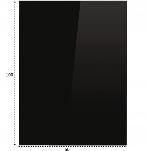 Podstawa szklana hartowana - szyba pod Piec lub Kominek 100x50 cm CZARNA Podstawa szklana hartowana - szyba pod Piec lub Kominek 100x50 cm CZARNA