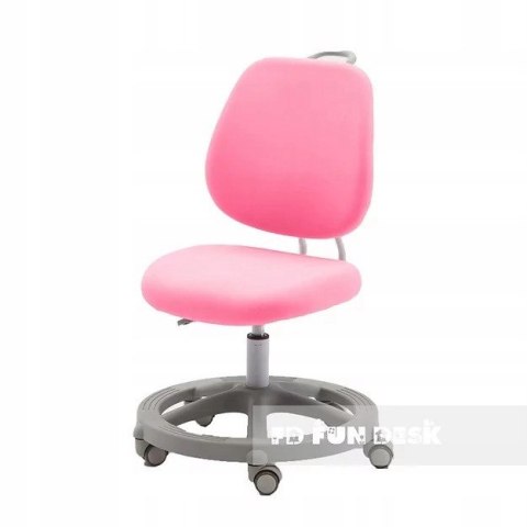 Regulowane krzesło fotel obrotowy Pratico Pink OUTLET Regulowane krzesło fotel obrotowy Pratico Pink OUTLET