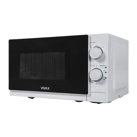 Kuchenka mikrofalowa Vivax MWO-2077 biała 20L 700W Kuchenka mikrofalowa Vivax MWO-2077 biała 20L 700W