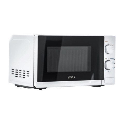 Kuchenka mikrofalowa Vivax MWO-2077 biała 20L 700W Kuchenka mikrofalowa Vivax MWO-2077 biała 20L 700W