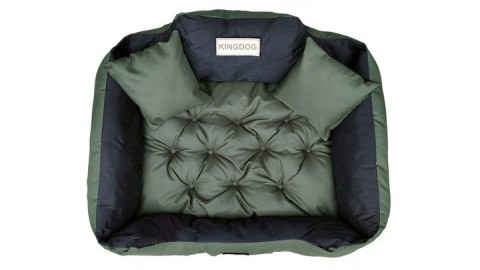 Legowisko Imię Pupila KINGDOG 55x45 Zielone