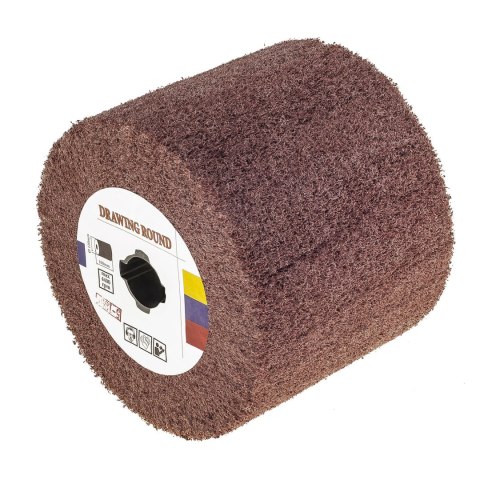 Wałek szlifierski z włókniny do satyniarki 120x100mm ziarnistość P180 Wałek szlifierski z włókniny do satyniarki 120x100mm ziarnistość P180