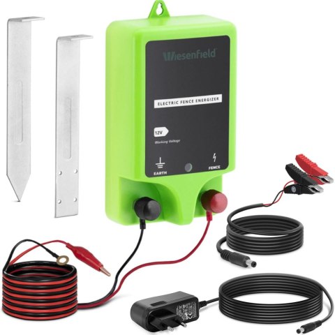 Elektryzator pastuch elektryczny do ogrodzeń pastwisk 12 V 0,5 J 5 km Elektryzator pastuch elektryczny do ogrodzeń pastwisk 12 V 0,5 J 5 km