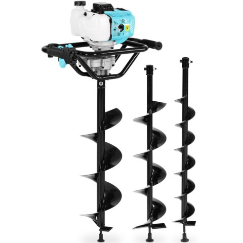Świder spalinowy wiertnica glebowa 2.1 kW 1.2 l + 3 wiertła Świder spalinowy wiertnica glebowa 2.1 kW 1.2 l + 3 wiertła