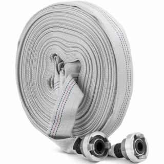 Wąż parciany płaski strażacki do wody ze złączem storz 1'' 25 mm 8-24 bar 30 m