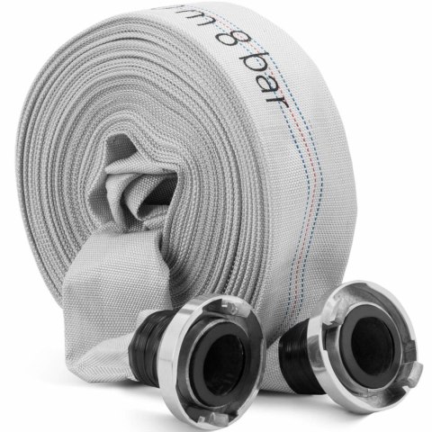 Wąż parciany płaski strażacki do wody ze złączem storz 2'' 52 mm 8-24 bar 30 m Wąż parciany płaski strażacki do wody ze złączem storz 2'' 52 mm 8-24 bar 30 m