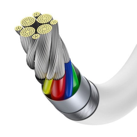 Superior kabel przewód USB-C USB-C Quick Charge FCP 100W 5A 20V 2m biały