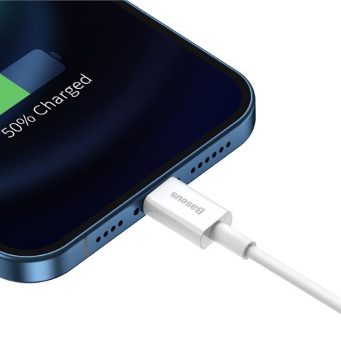 Superior kabel przewód USB Iphone Lightning 2.4A 2m Biały