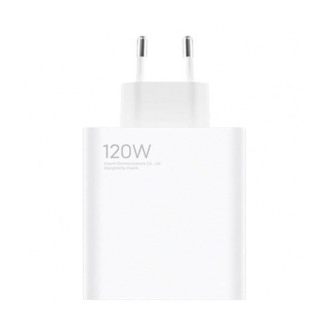 Szybka ładowarka sieciowa USB-A do USB-C Travel Charger Combo 120W - biały Szybka ładowarka sieciowa USB-A do USB-C Travel Charger Combo 120W - biały