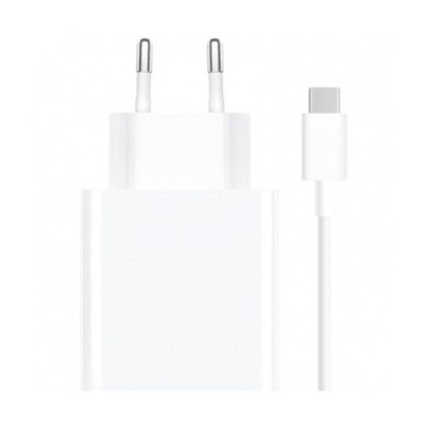 Szybka ładowarka sieciowa USB-A do USB-C Travel Charger Combo 120W - biały Szybka ładowarka sieciowa USB-A do USB-C Travel Charger Combo 120W - biały