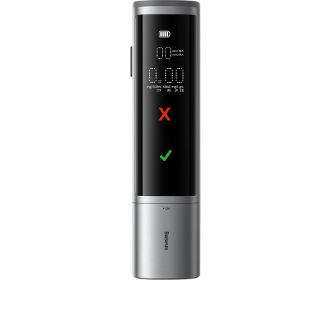 Elektroniczny alkomat cyfrowy Pro Series bezprzewodowy 470mAh - szary