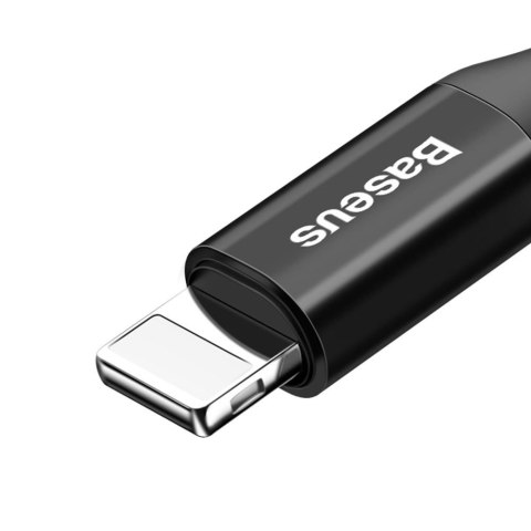 Kabel przewód do Iphone sprężynowy USB - Lightning Fish Eye 1m czarny Kabel przewód do Iphone sprężynowy USB - Lightning Fish Eye 1m czarny