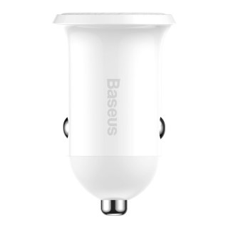 Ładowarka samochodowa do gniazda zapalniczki Grain Pro 2x USB 4.8A biały