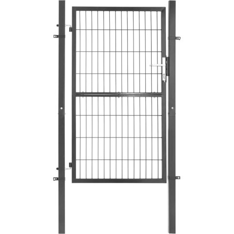Brama furtka wejściowa ogrodowa ze stali 105 x 211 cm Brama furtka wejściowa ogrodowa ze stali 105 x 211 cm