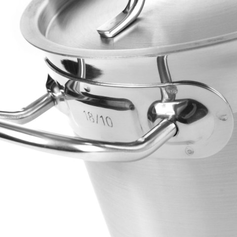 Garnek niski Profi Line z pokrywką 1,5 l śr. 160 x 75 h - Hendi 830000