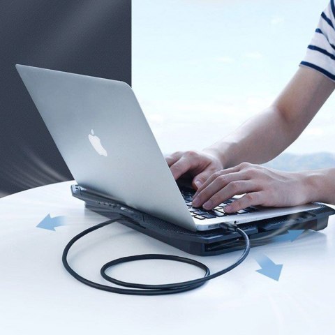 Kabel przewód USB 3.2 1m czarny