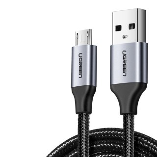 Kabel przewód USB - micro USB 2m szary