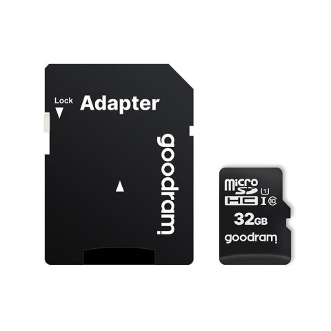 Karta pamięci Microcard 32GB micro SD HC UHS-I class 10 + adapter SD Karta pamięci Microcard 32GB micro SD HC UHS-I class 10 + adapter SD