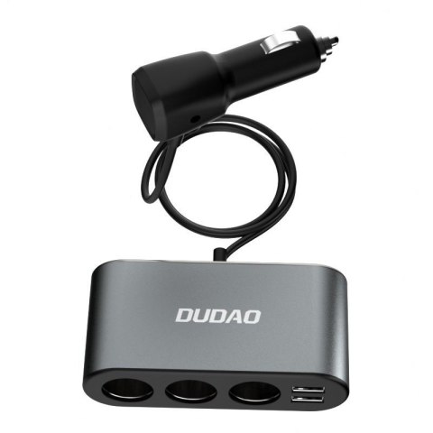 Ładowarka samochodowa 2x USB + rozdzielacz gniazda zapalniczki 3x czarny Ładowarka samochodowa 2x USB + rozdzielacz gniazda zapalniczki 3x czarny