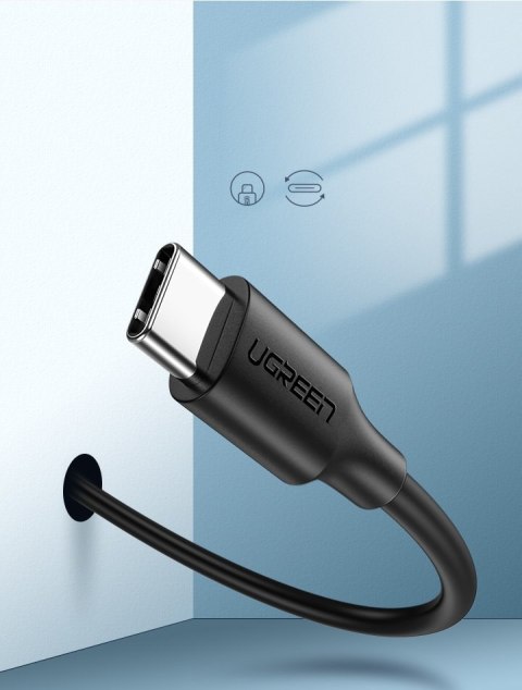 Kabel przewód USB - USB-C 2A 2m czarny