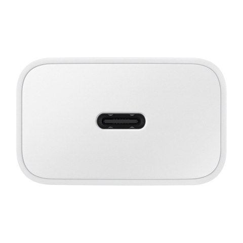 Ładowarka sieciowa USB-C 15W PD AFC + kabel USB-C biały Ładowarka sieciowa USB-C 15W PD AFC + kabel USB-C biały