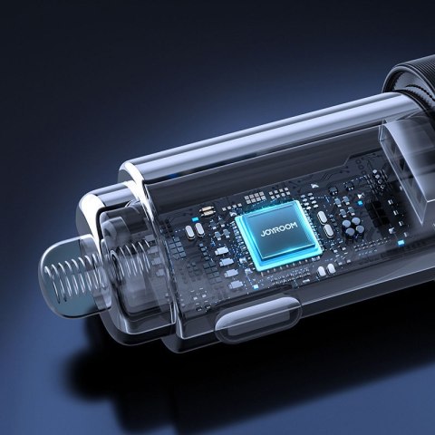 Samochodowa ładowarka 2x USB z podświetleniem 24W czarny