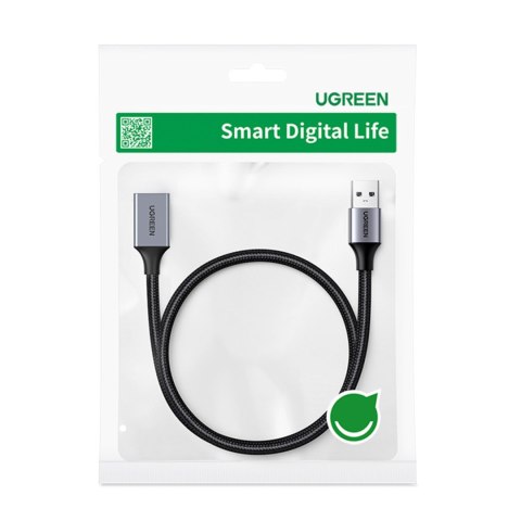 Wytrzymały przedłużacz kabla przewodu USB 3.0 5Gb/s 2m szary
