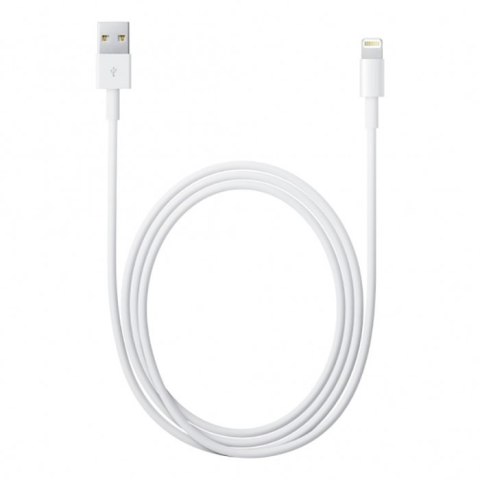Apple oryginalny kabel przewód do iPhone USB-A - Lightning 1m biały Apple oryginalny kabel przewód do iPhone USB-A - Lightning 1m biały