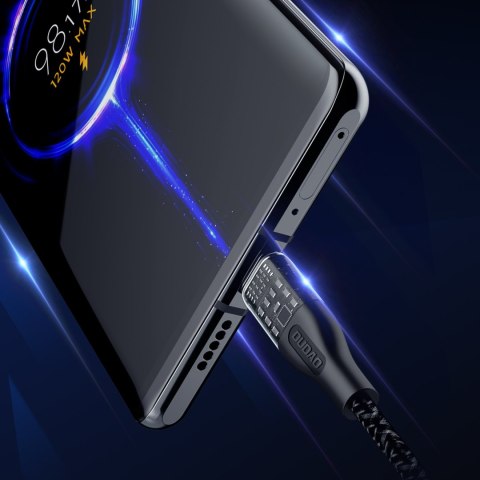 Przewód kabel do szybkiego ładowania USB-C 120W 1m szary Przewód kabel do szybkiego ładowania USB-C 120W 1m szary