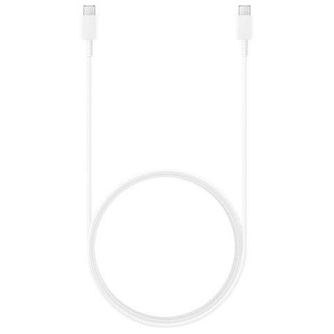 Kabel przewód USB-C - USB-C 3A 480Mb/s 1.8m biały Kabel przewód USB-C - USB-C 3A 480Mb/s 1.8m biały
