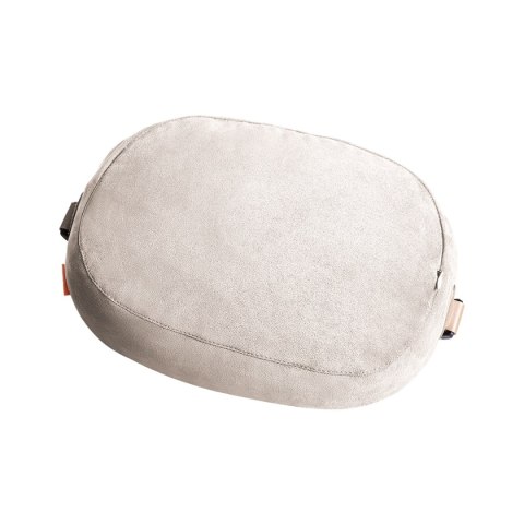 Poduszka na zagłówek samochodowy z 2 materiałami ComfortRide Series beżowa Poduszka na zagłówek samochodowy z 2 materiałami ComfortRide Series beżowa