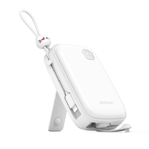 Powerbank Cutie Series 22.5W 20000mAh ze stojakiem USB-A USB-C iPhone biały Powerbank Cutie Series 22.5W 20000mAh ze stojakiem USB-A USB-C iPhone biały
