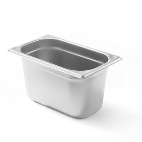 Pojemnik GN 1/4 stalowy Kitchen Line wys. 150 mm - Hendi 806548 Pojemnik GN 1/4 stalowy Kitchen Line wys. 150 mm - Hendi 806548
