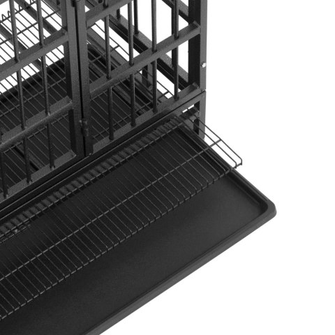 Klatka transportowa dla psa zwierząt na kółkach 95 x 65 x 77.4 cm Klatka transportowa dla psa zwierząt na kółkach 95 x 65 x 77.4 cm