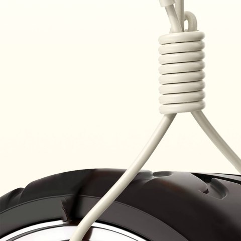 Kabel przewód do iPhone wzmacniany SR USB-A - Lightning 5A 1m beżowy Kabel przewód do iPhone wzmacniany SR USB-A - Lightning 5A 1m beżowy