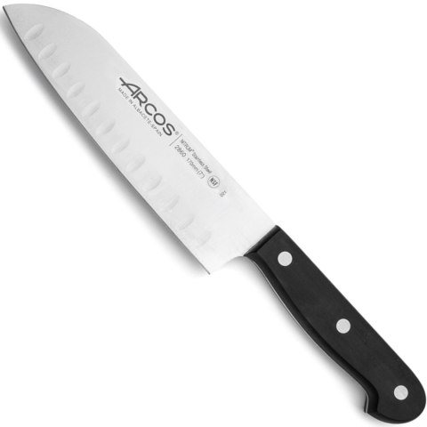 Nóż Santoku ze szlifem kulowym UNIVERSAL dł. 170/290 mm Nóż Santoku ze szlifem kulowym UNIVERSAL dł. 170/290 mm