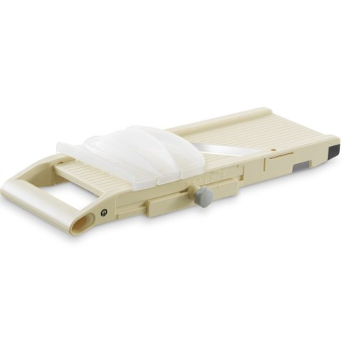 Szatkownica mandolina japońska do plastrów słupków 3 wymienne ostrza Shogun 380 x 158 mm Szatkownica mandolina japońska do plastrów słupków 3 wymienne ostrza Shogun 380 x 158 mm