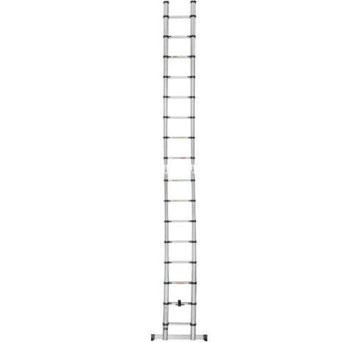 Drabina teleskopowa składana z aluminium 16 stopni 0.92-2.42/5 m