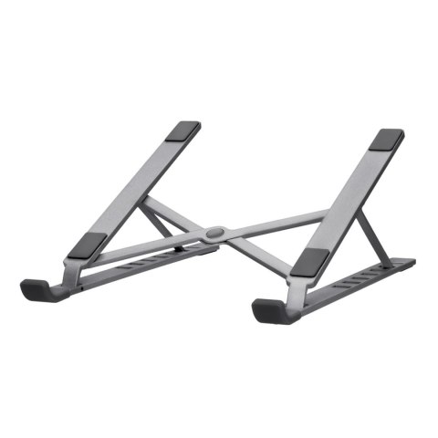 Podstawka Blanc stojak pod laptopa tablet ergonomiczna składana srebrna Podstawka Blanc stojak pod laptopa tablet ergonomiczna składana srebrna