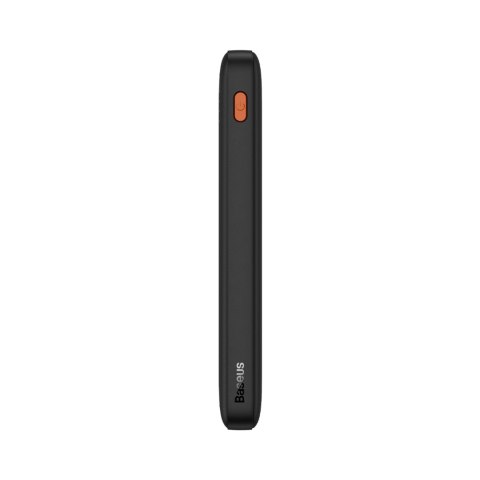 Powerbank Airpow 20W 10000mAh z kablem USB-A - USB-C 30cm - czarny