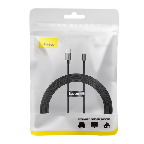 Kabel przewód Superior Series USB-A - USB-C 100W 2m - czarny