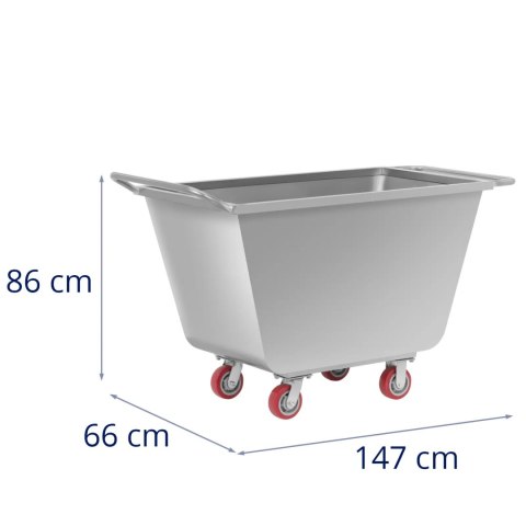 Wózek na paszę zboże 600 l do 250 kg