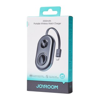 Powerbank 2500mAh z ładowarką Apple Watch 3W i kablem USB-C - czarny
