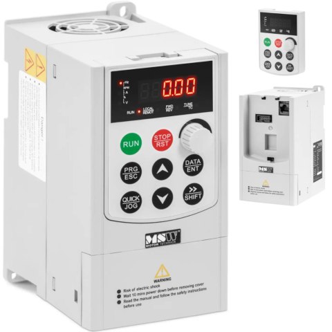 Przetwornica częstotliwości VFD falownik 500 Hz 1500 W 400 V