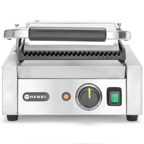 Kontakt grill kontaktowy ryflowany pojedynczy 1800W - Hendi 263501 Kontakt grill kontaktowy ryflowany pojedynczy 1800W - Hendi 263501