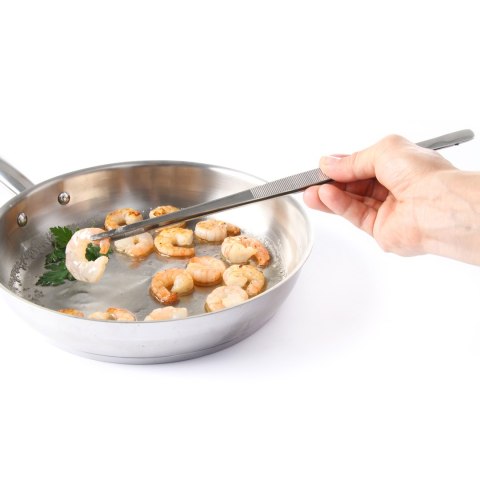 Pinceta pęseta gastronomiczna ze stali nierdzewnej 300 mm - Hendi 680018 Pinceta pęseta gastronomiczna ze stali nierdzewnej 300 mm - Hendi 680018