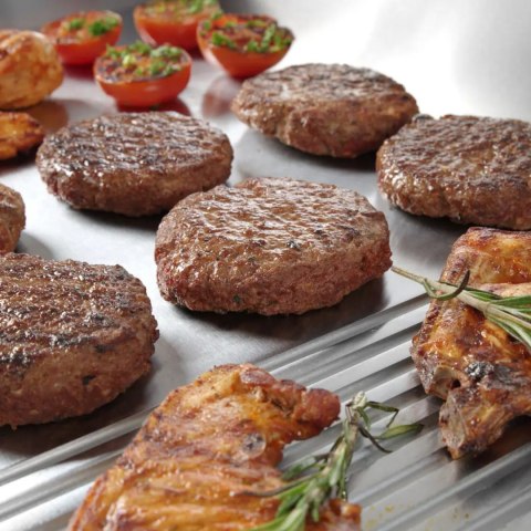 Płyta grzewcza grillowa Profi Line gładka-ryflowana podwójna do pracy ciągłej 3500W - Hendi 203163 Płyta grzewcza grillowa Profi Line gładka-ryflowana podwójna do pracy ciągłej 3500W - Hendi 203163