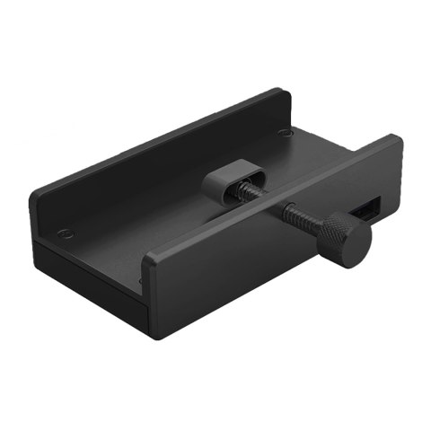Hub rozdzielacz MH4PU na zacisk do biurka monitora 4x USB-A - czarny Hub rozdzielacz MH4PU na zacisk do biurka monitora 4x USB-A - czarny