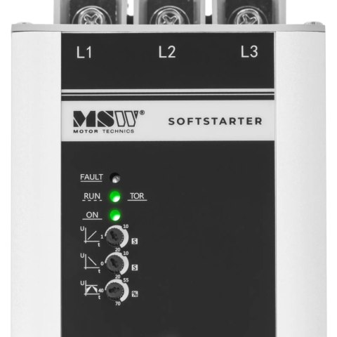 Soft starter do łagodnego rozruchu silników 25 A 11 kW 400 V