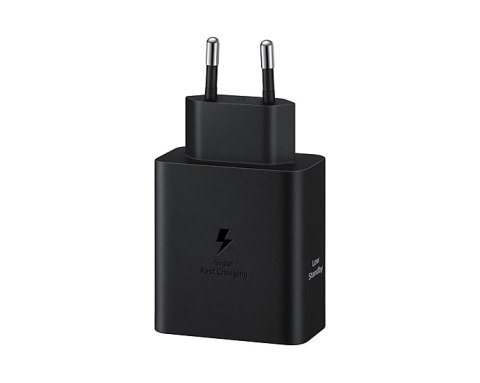 Ładowarka sieciowa Samsung USB-C 50W z kablem USB-C - czarna Ładowarka sieciowa Samsung USB-C 50W z kablem USB-C - czarna